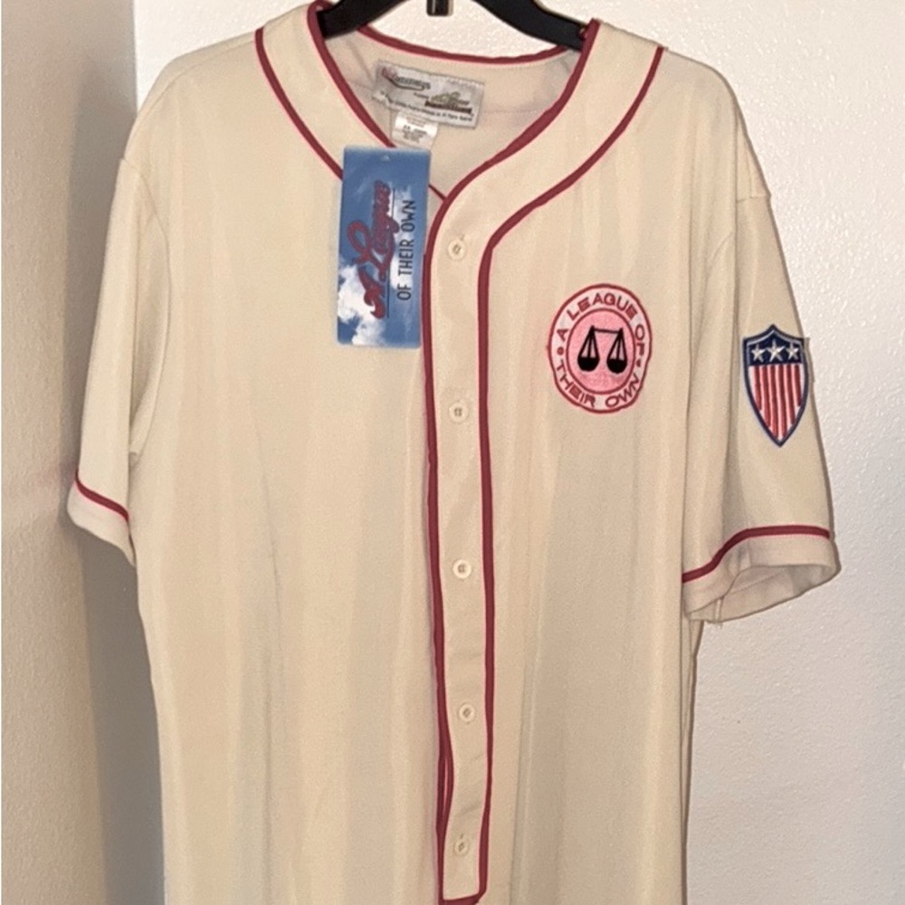 A League Of Their Own Jersey NEW XXL Jimmy Dugan